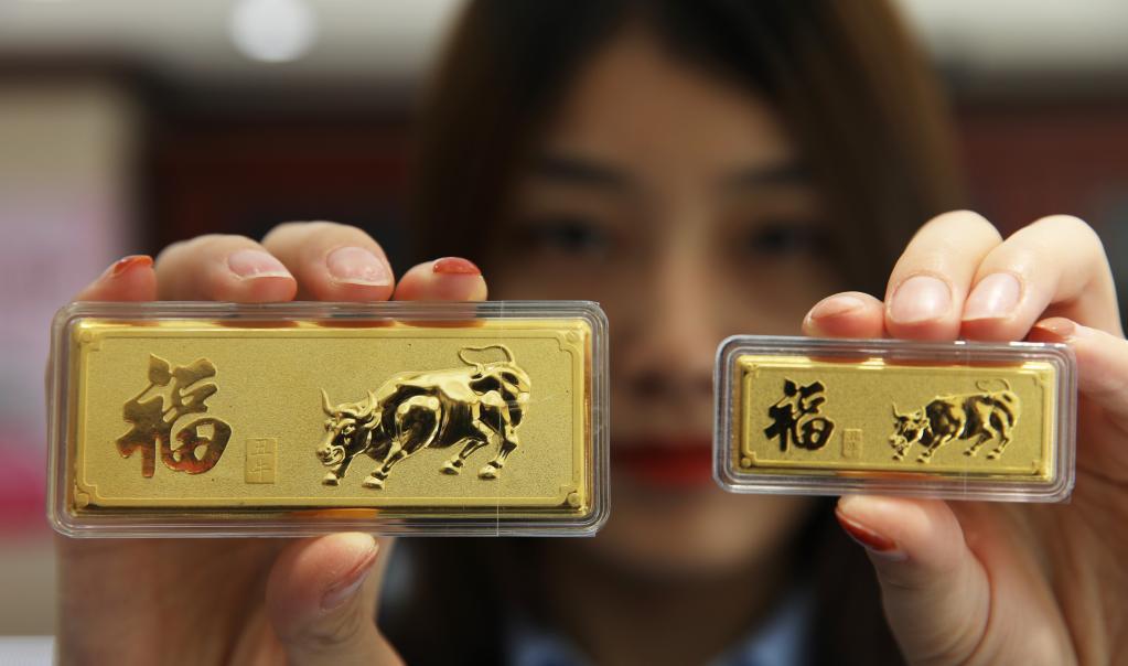 投资金条价格走势图