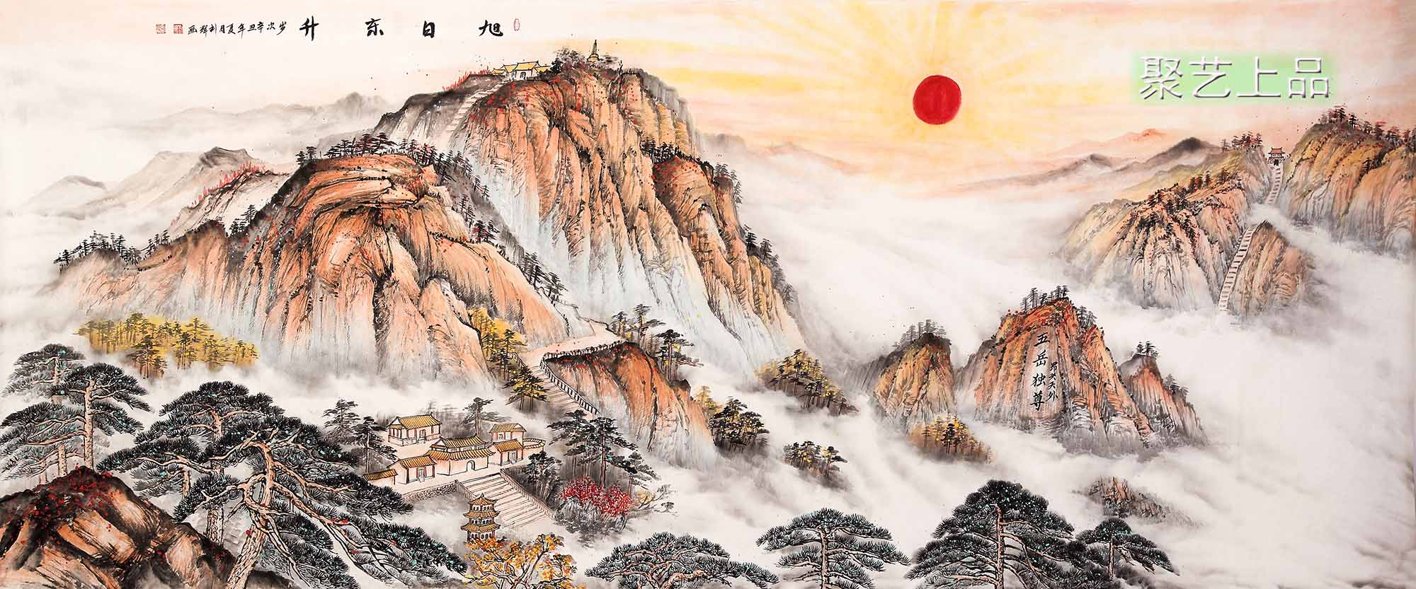 旭日耀阳梦幻艺术之旅，最新作品发布揭晓梦幻般的艺术之旅！